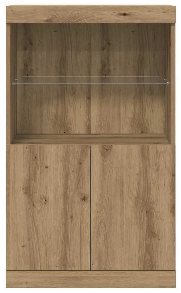 vidaXL Πλαϊνό γραφείο Καφέ 60 x 37 x 100 εκ. Επεξεργασμένο ξύλο