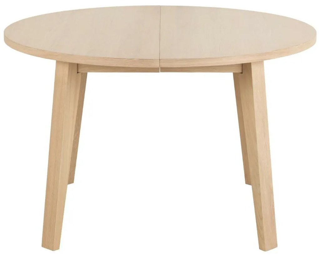 Τραπέζι Oakland C109, Ανοιχτό χρώμα ξύλου, 75cm, Επιμήκυνση, Πλαστικοποιημένη μοριοσανίδα, Φυσικό ξύλο καπλαμά, Ξύλο | Epipla1.gr