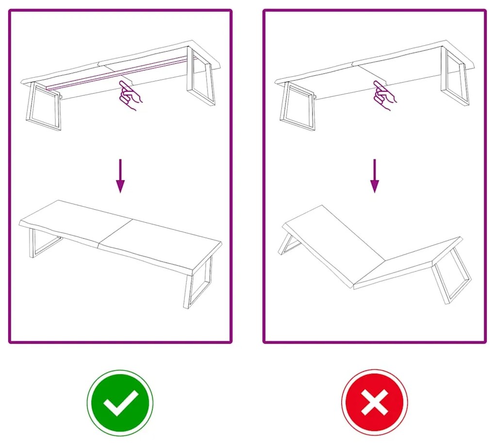 vidaXL Ράφι Τοίχου Σκούρο Καφέ 180x60x(2-4) εκ. Επεξ. Μασίφ Ξύλο Δρυός