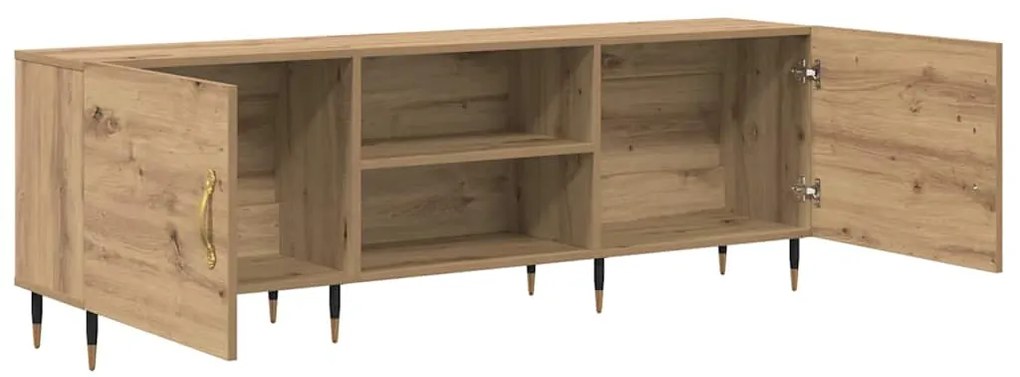 vidaXL Ντουλάπι TV artisan δρυς 150 x 30 x 50 cm Επεξεργασμένο ξύλο
