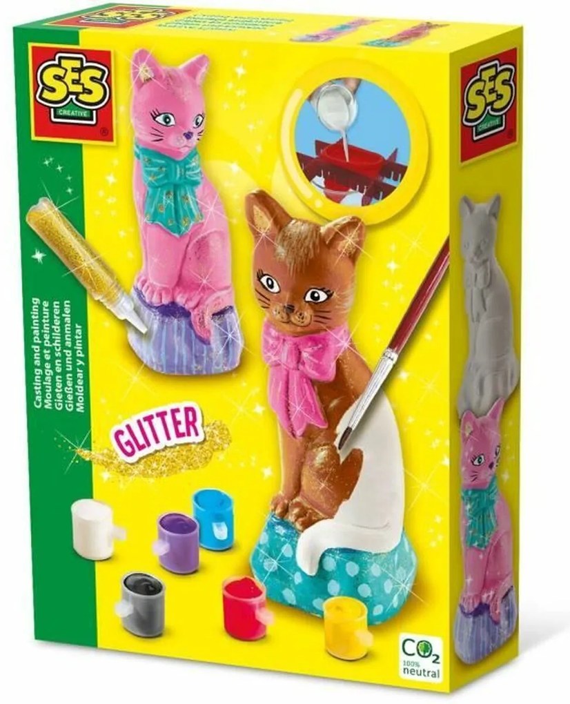 Σετ Ζωγραφικής SES Creative Cat