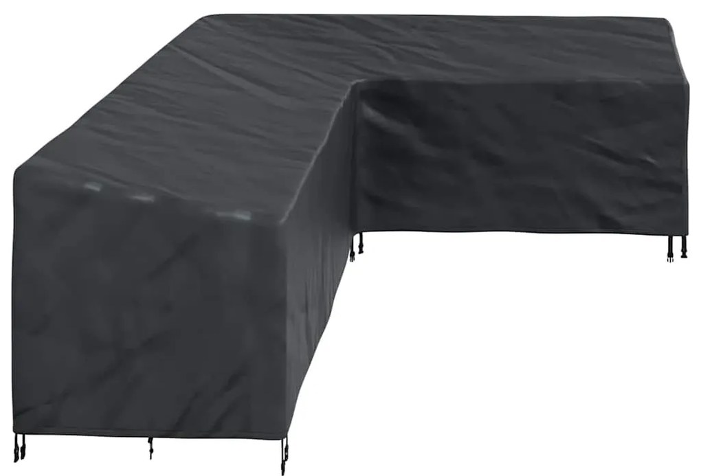 vidaXL Κάλυμμα επίπλων Μαύρο