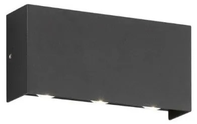 Απλίκα Φωτιστικό Τοίχου LED Μαύρο Nairobi 30376 Fischer Honsel-30376-Μαύρο 30376