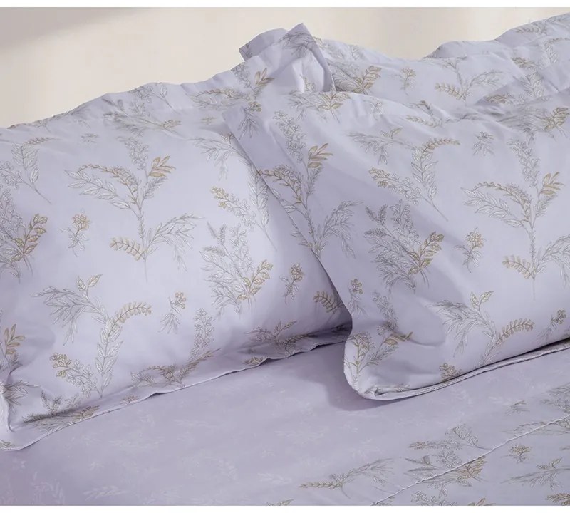 Σετ Σεντόνια Βαμβακοσατέν Υπέρδιπλα 240x270 Vendora Lilac 5205495603667