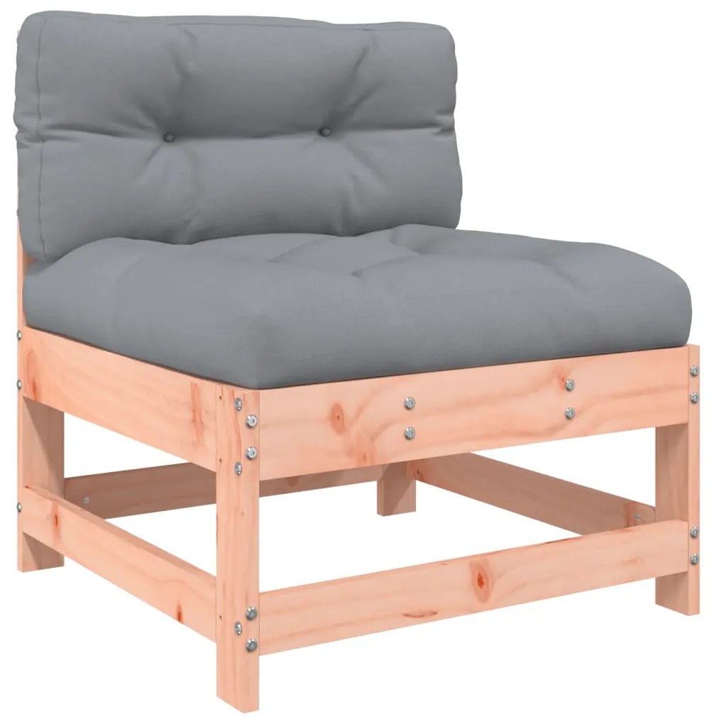 vidaXL Σαλόνι Κήπου Σετ 7 Τεμαχίων Μασίφ Ψευδοτσούγκας με Μαξιλάρια