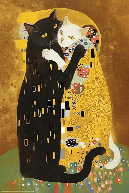 Αφίσα Kitty Klimt