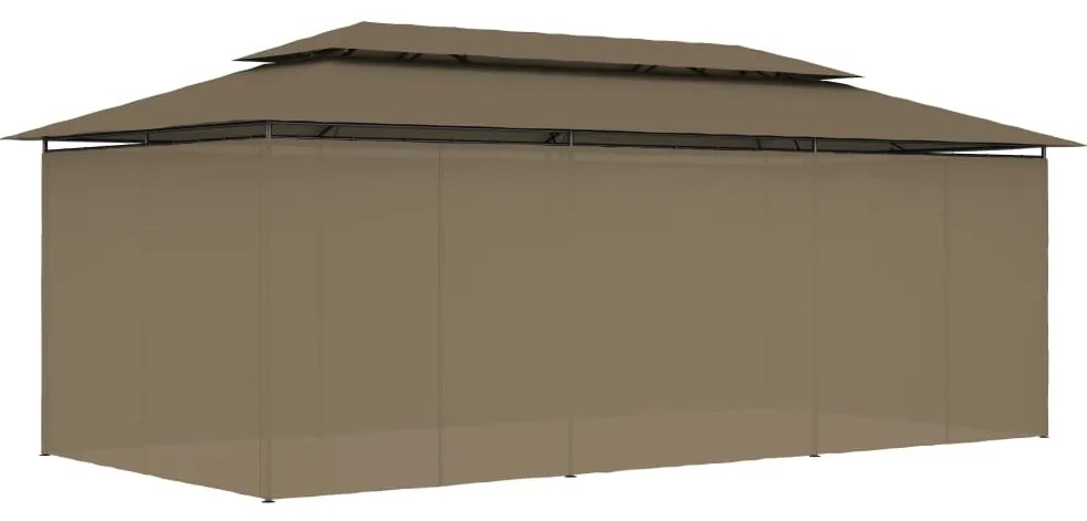 ΚΙΟΣΚΙ ΜΕ ΚΟΥΡΤΙΝΕΣ TAUPE 600 X 298 X 270 ΕΚ. 180 ΓΡ./Μ² 312247