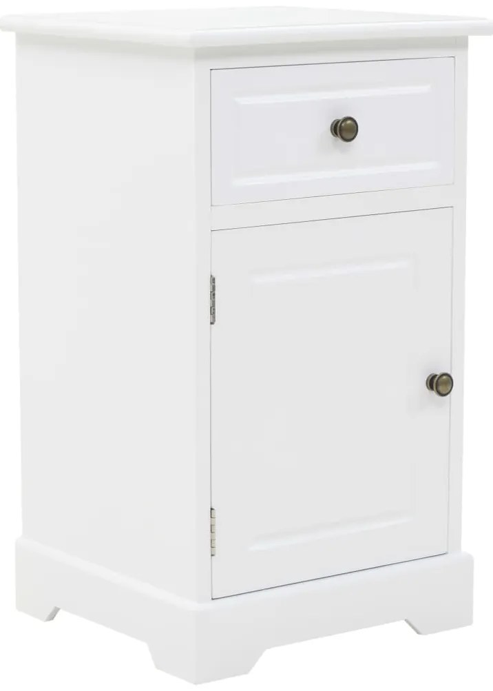 vidaXL Κομοδίνο 35 x 32 x 59 εκ. από MDF και Ξύλο Πεύκου