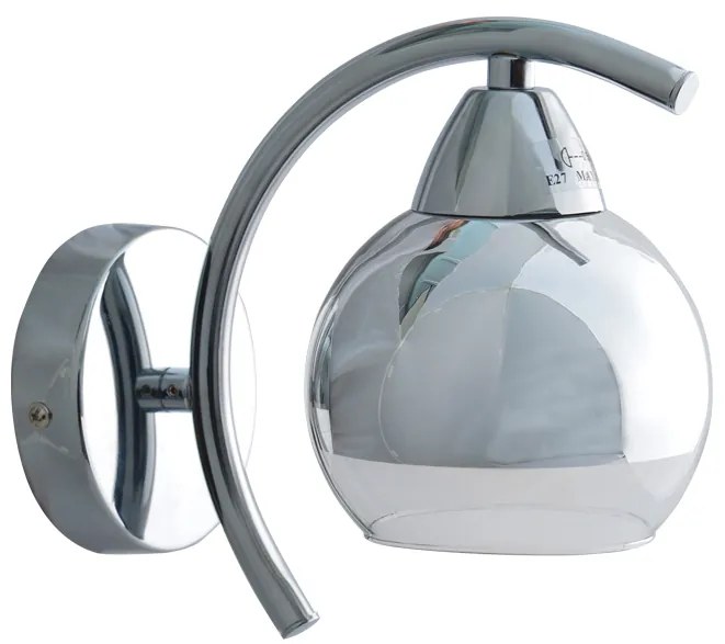 Απλίκα Τοίχου Aca Alien TNK81444CR1W Chrome
