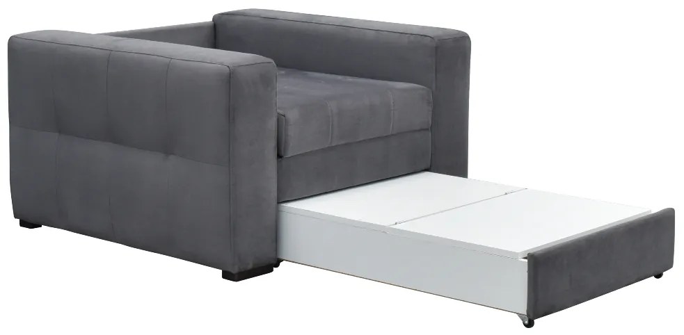 MATIS Πολυθρόνα κρεβάτι LIVING NEW γκρι 118x104x83 MATISE67278562
