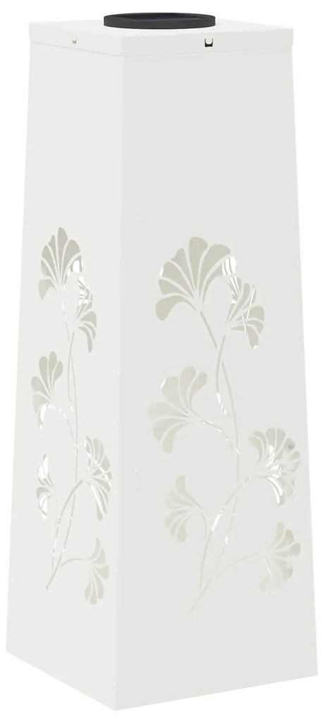 vidaXL Ηλιακό LED Φως Δρόμου 2 pcs Λευκό Κρύο Ρολαρισμένο Χάλυβα