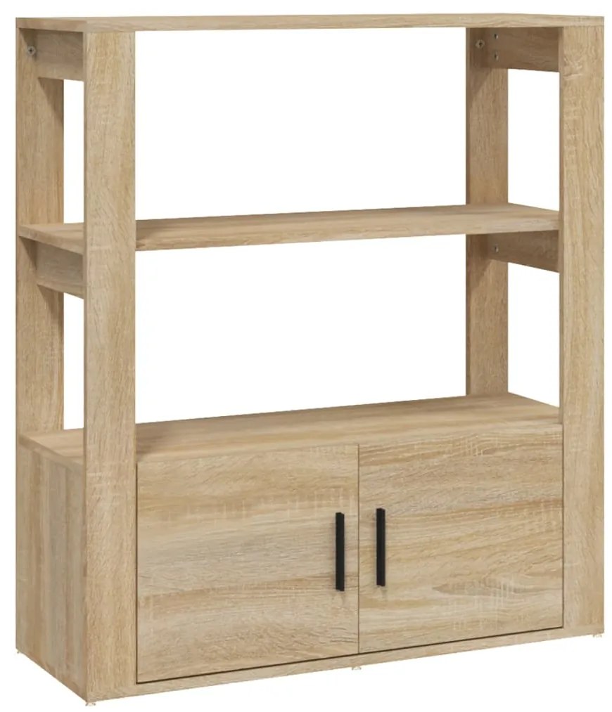 vidaXL Ντουλάπι Sonoma Δρυς 80x30x90 εκ. από Επεξεργασμένο Ξύλο