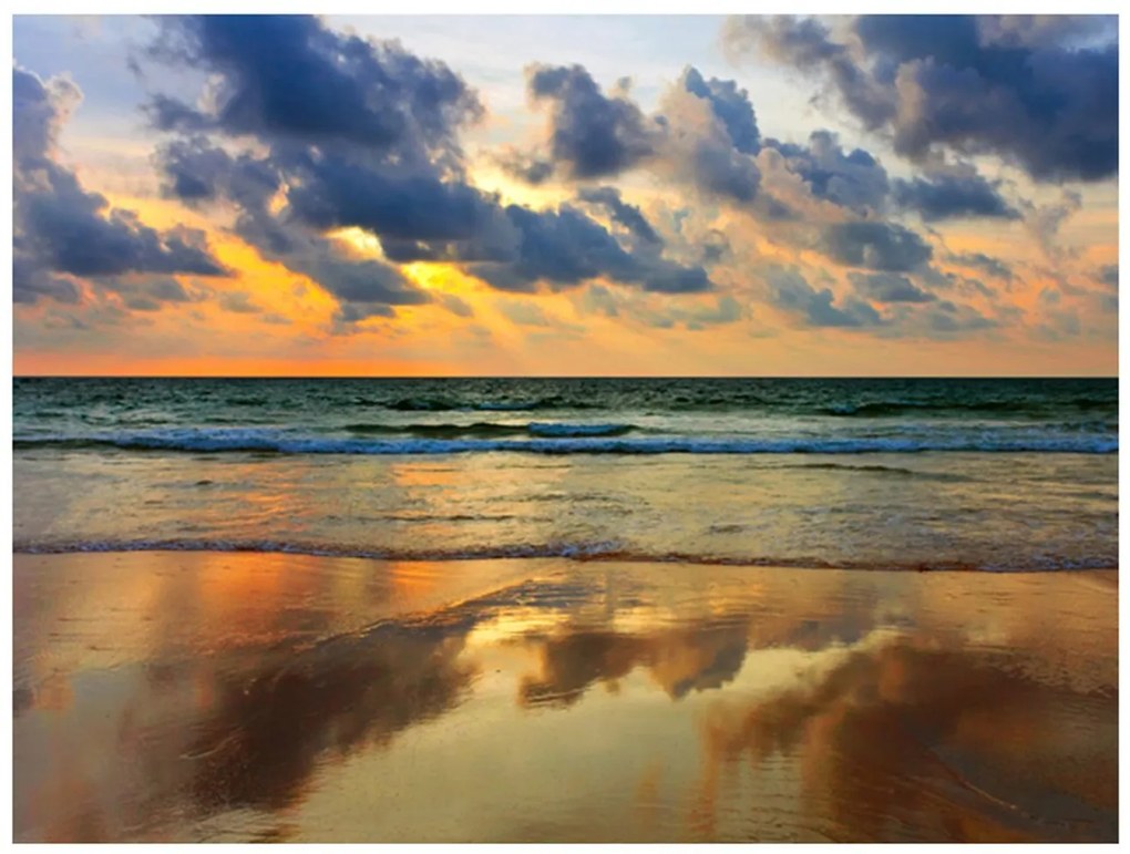 Φωτοταπετσαρία - Colorful sunset over the sea 400x309