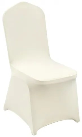 100pcs Stretch Spandex Folding Chair Covers Ivory Color Party Easy Clean
