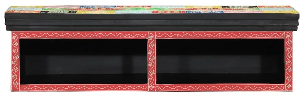 Ντουλάπι TV Πολύχρωμο 80 x 30 x 22 εκ Επεξεργασμένο ξύλο