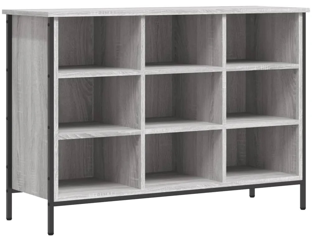 vidaXL Παπουτσοθήκη Γκρι Sonoma 100 x 35 x 70 εκ. από Επεξεργ. Ξύλο