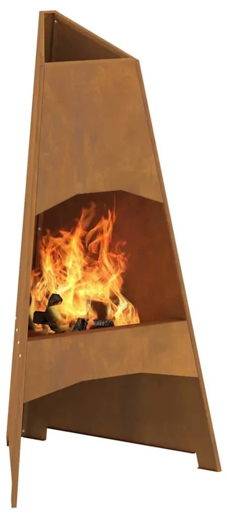 vidaXL Φουτουάρ Πυραμίδα 50x45x95 cm Σιδηρικό