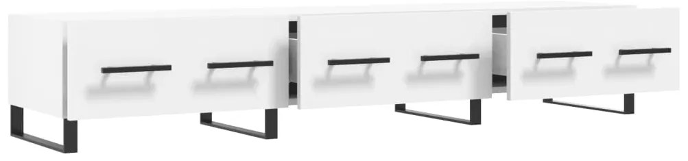 vidaXL Έπιπλο Τηλεόρασης Λευκό 150x36x30 εκ. από Επεξεργασμένο Ξύλο