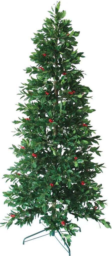 Χριστουγεννιάτικο Δέντρο Πράσινο με Γκι  Ø110 cm Ύψος 210cm Βάση Πτυσόμενη 004717