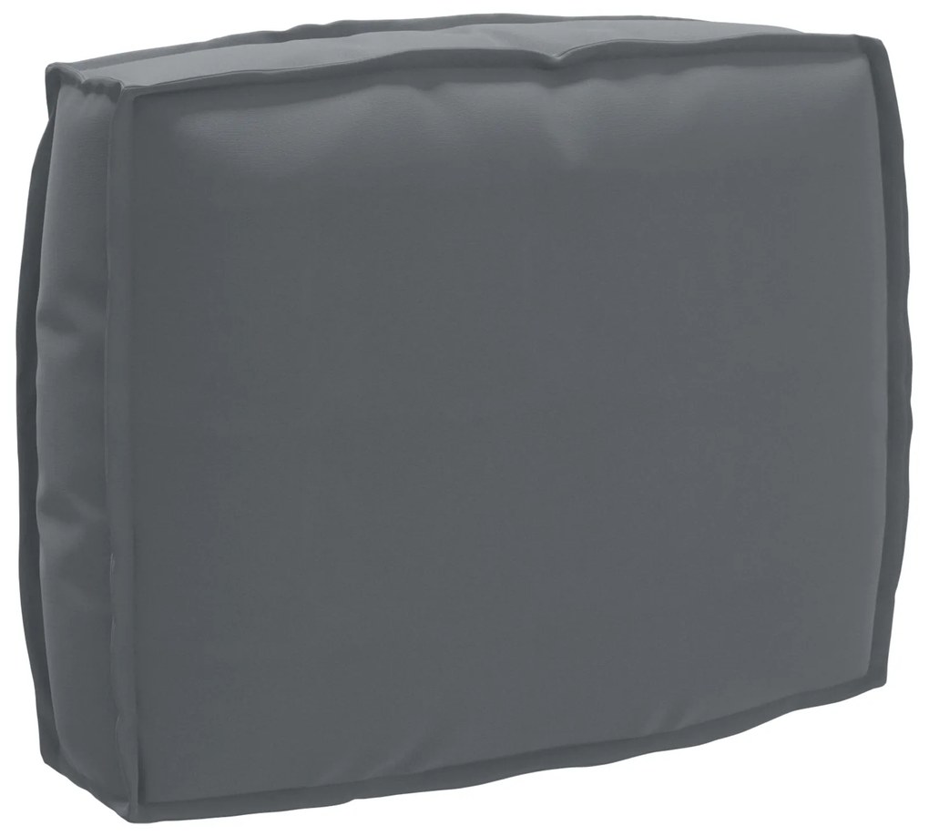 vidaXL Μαξιλάρι Παλέτας για Πλάτη Ανθρακί 50x40x12 εκ. Ύφασμα Oxford