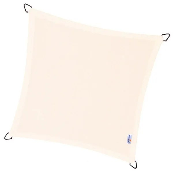 Τετράγωνο πανί σκίασης 285gsm 5x5μ. Εκρού