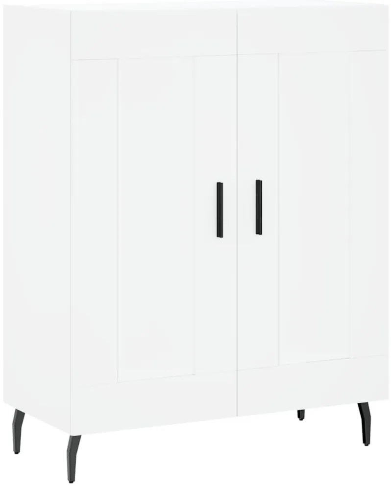 vidaXL Ντουλάπι Λευκό 69,5x34x180 εκ. από Επεξεργασμένο Ξύλο