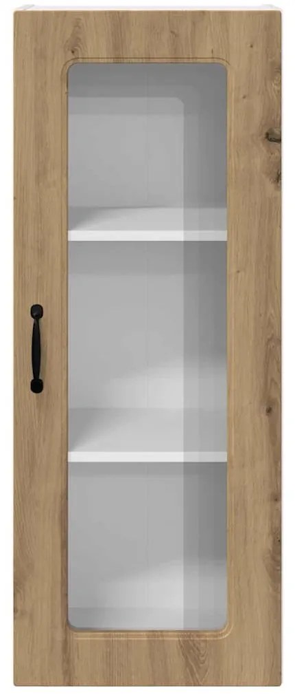 vidaXL Κρεμαστό ντουλάπι κουζίνας Artisan Oak 40 x 31 x 100 εκ.