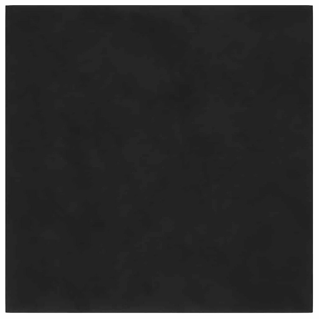 vidaXL Πάνελ Τοίχου 12 τεμ. Μαύρα 30 x 30 εκ. 1,08 μ² Βελούδινα