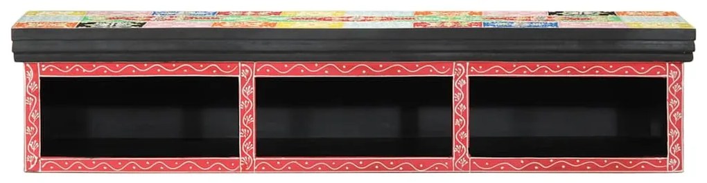 vidaXL Ντουλάπι Τηλεόρασης με ράφι Πολύχρωμο 100 x 30 x 22 εκ