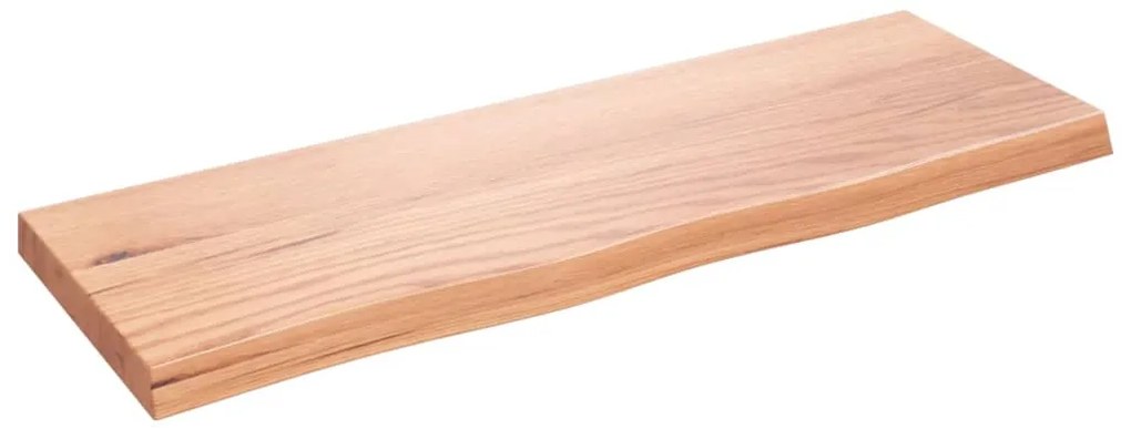 vidaXL Πάγκος Μπάνιου Αν. Καφέ 80x30x(2-4) εκ. Επεξεργ. Μασίφ Ξύλο