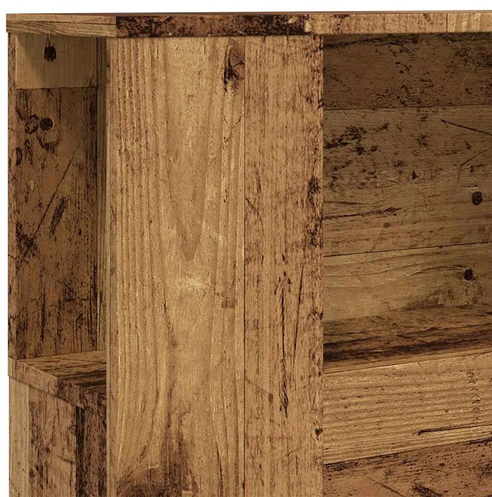vidaXL Κεφαλάρι Με Αποθηκευτικό Χώρο 100x18,5x102,5 εκ. Επεξ. Ξύλο