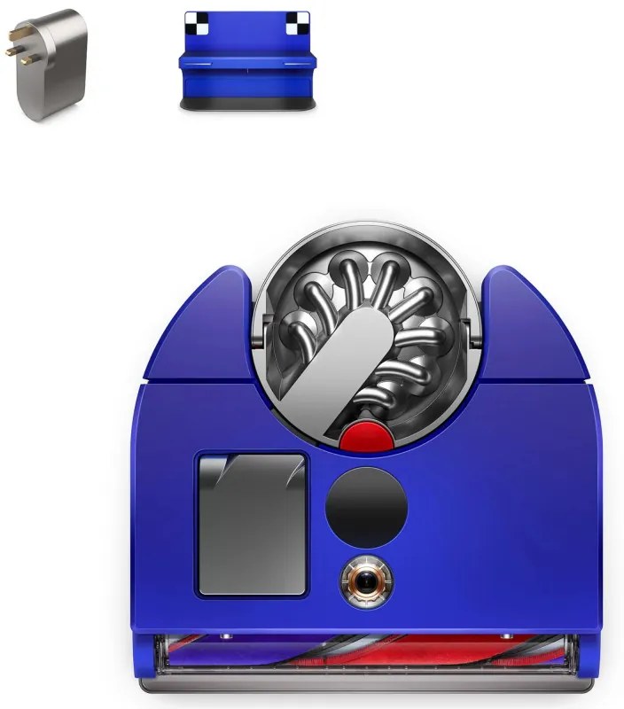 Ηλεκτρική σκούπα Dyson 360, 65 AW, 22000 Pa, 110000 rpm, 4 λειτουργίες, 360° οπτική πλοήγηση, Hyperdymium, Χαμηλό προφίλ, Μπλε/Νικελί