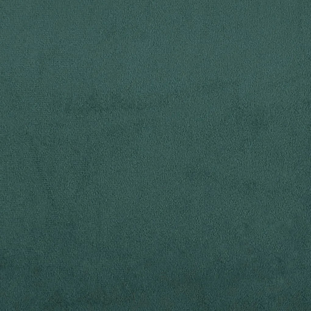 Πολυθρόνα Μασάζ Ανακλινόμενη με Υποπόδιο Σκ. Πράσινο Βελούδινη - Πράσινο