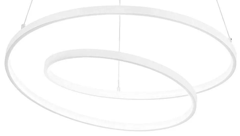 Φωτιστικό Οροφής Oz 253664 80x39/150cm LED 59W 3000K White Ideal Lux