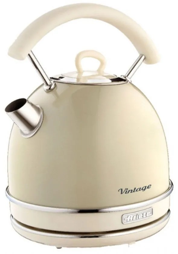 Βραστήρας Vintage 2877/03 1,7lt 2000W Beige Ariete Μέταλλο