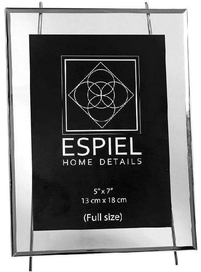 Κορνίζα FAM505 13x18cm Silver Espiel Metal