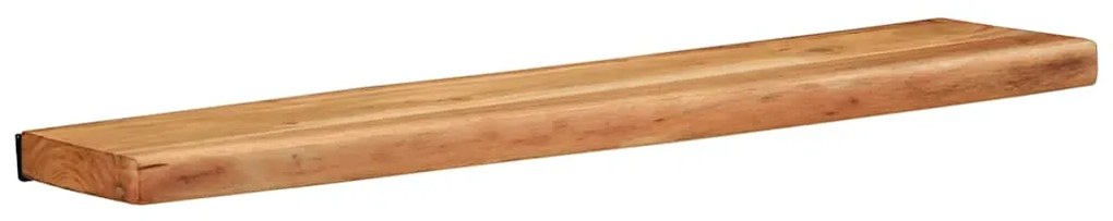 vidaXL Ράφια Τοίχου 2 τεμ. 80x20x3,5 εκ. από Μασίφ Ξύλο Ακακίας