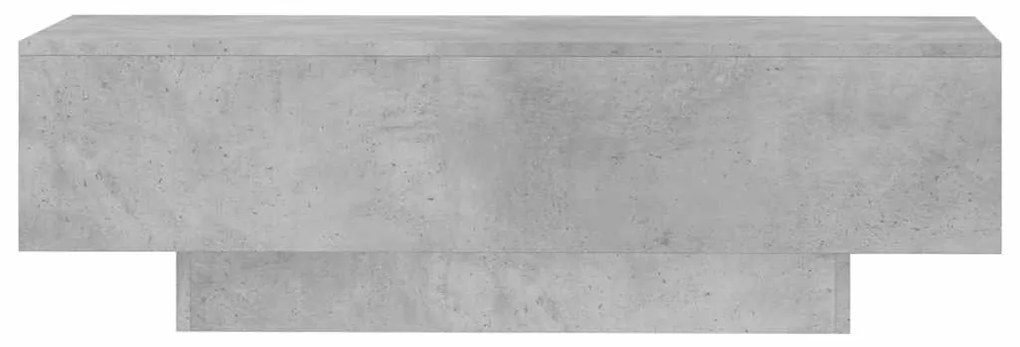 vidaXL Τραπεζάκι Σαλονιού Γκρι Σκυρ. 100 x 49,5 x 31 εκ. Επεξεργ. Ξύλο