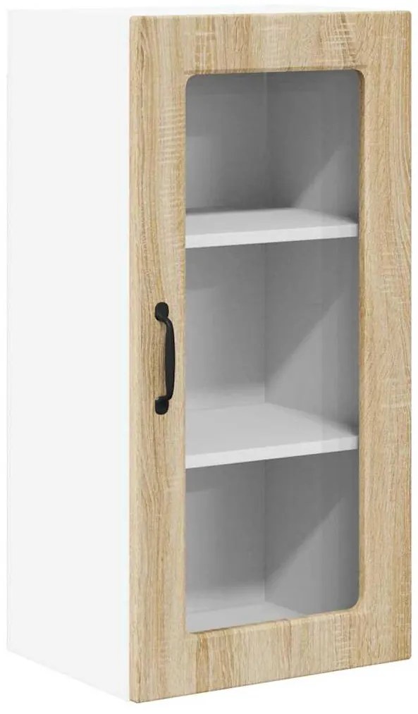 vidaXL Ντουλάπα Κουζίνας 2 pcs Δρύς Sonoma 40 x 31 x 80 εκ.