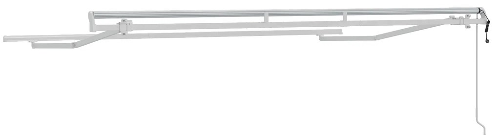 vidaXL Electric Awning Frame Αναδιπλούμενη 3.5x2 εκ Μεταλλική
