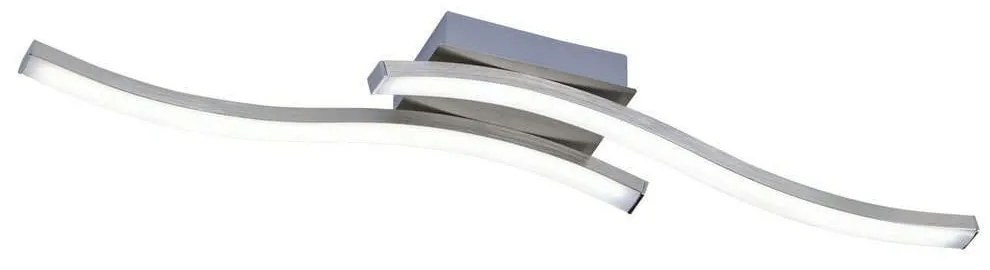 Φωτιστικό Οροφής - Πλαφονιέρα Route R62472107 2x5W Led 9x56x7cm 3000K Nickel RL Lighting Metal