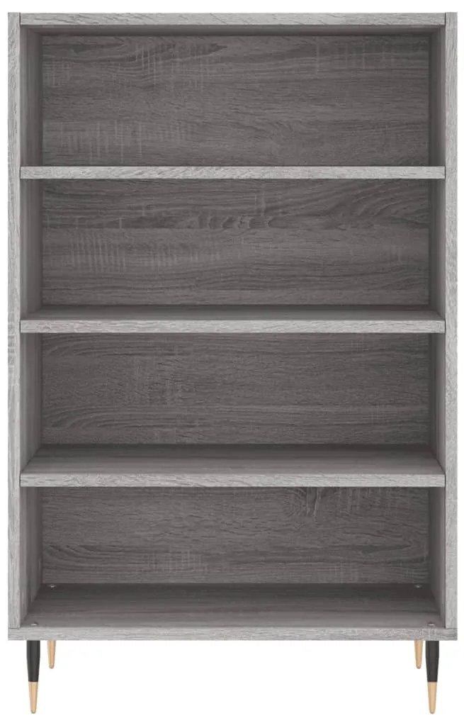 vidaXL Ραφιέρα Γκρι Sonoma 57 x 35 x 90 από Επεξεργασμένο Ξύλο