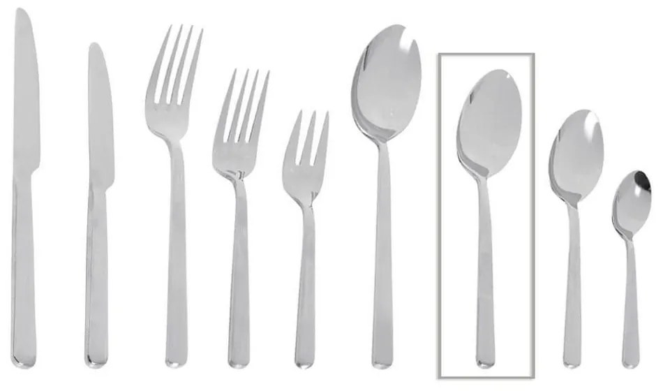 Κουτάλι Fortune CUS305K12 17,2cm Silver Espiel Stainless Steel