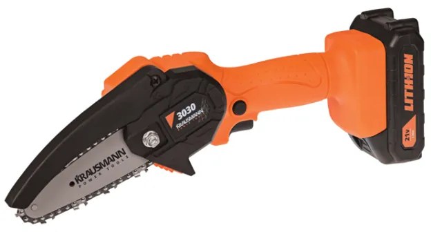 Krausmann 3030 Αλυσοπρίονο Επαναφορτιζόμενο Mini 100mm 21V PAP.66725