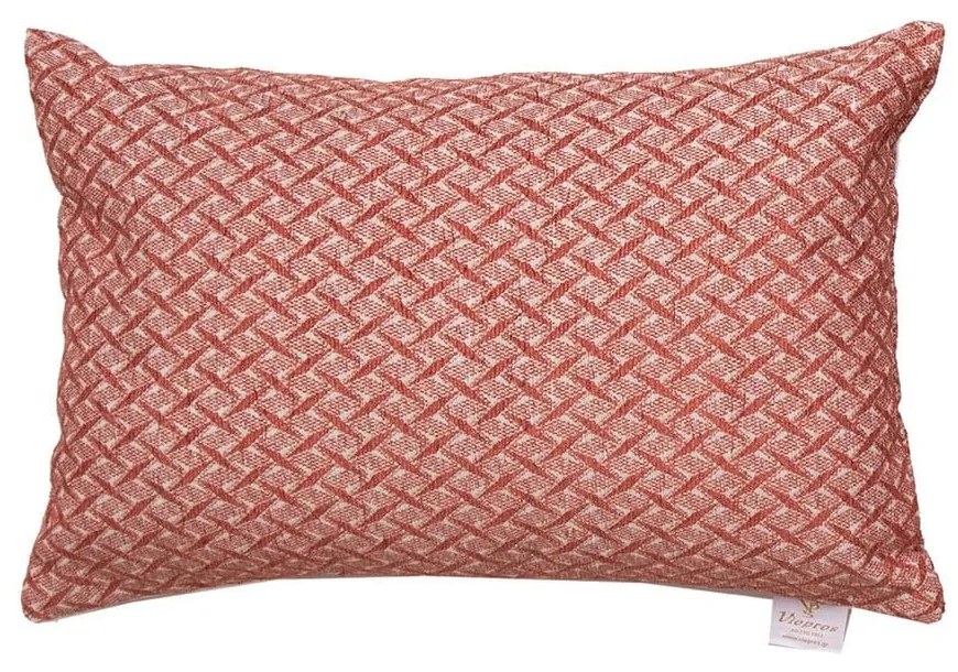 Μαξιλάρι Διακοσμητικό (Με Γέμιση) 2219 Terracotta Viopros 32x52 Chenille