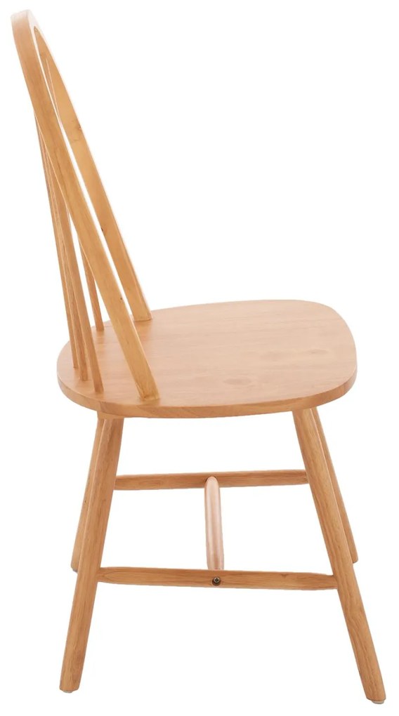 Καρέκλα ZAYLEE Rubberwood σε Φυσικό χρώμα 48x45x93Yεκ. 48x45x93 εκ.