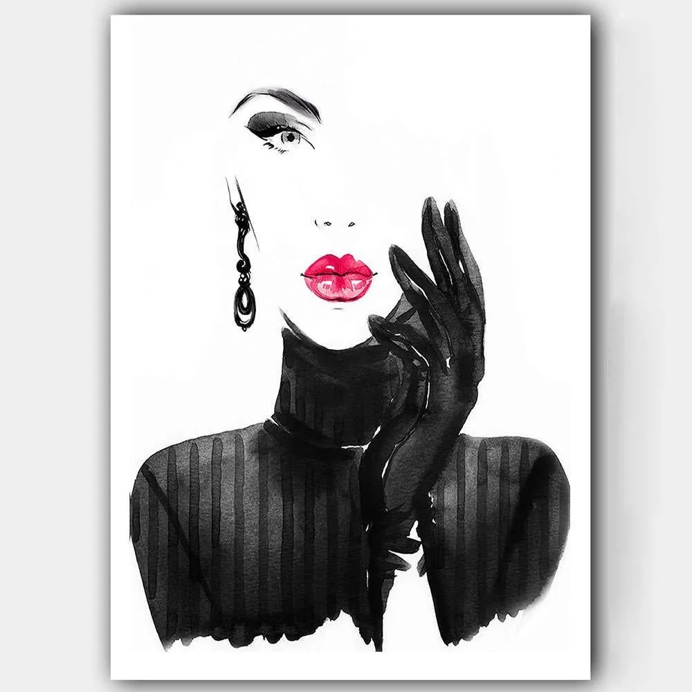 Πίνακας Καμβάς 441HPE1448 70x100cm Multi Wallity Κάθετοι Wood, Canvas