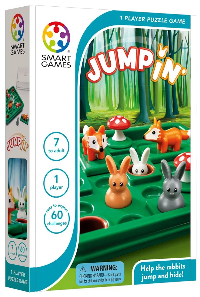 Smartgames επιτραπέζιο JumpIn (60 challenges)