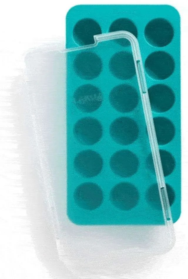 Παγοθήκη Με Καπάκι Για 18 Παγάκια 0620200V08C150 198ml Light Blue Lékué Polypropylene