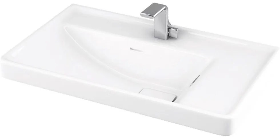 Νιπτήρας Αναρτώμενος Quattro 8060 60x38x19cm White Karag Πορσελάνη